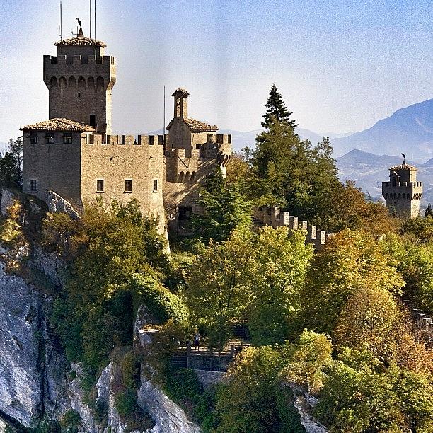 Castle Photograph - Castle #sanmarino #castle #travel #jj by Shelley Walsh