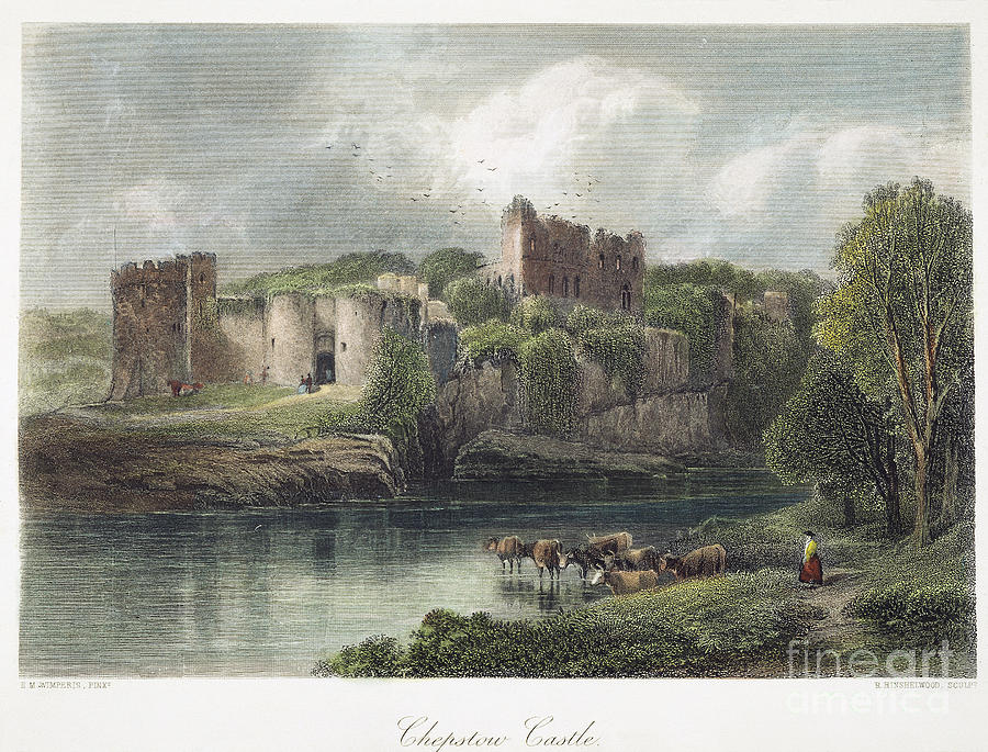 CASTLE: WALES, 19th CENTURY Photograph by Granger