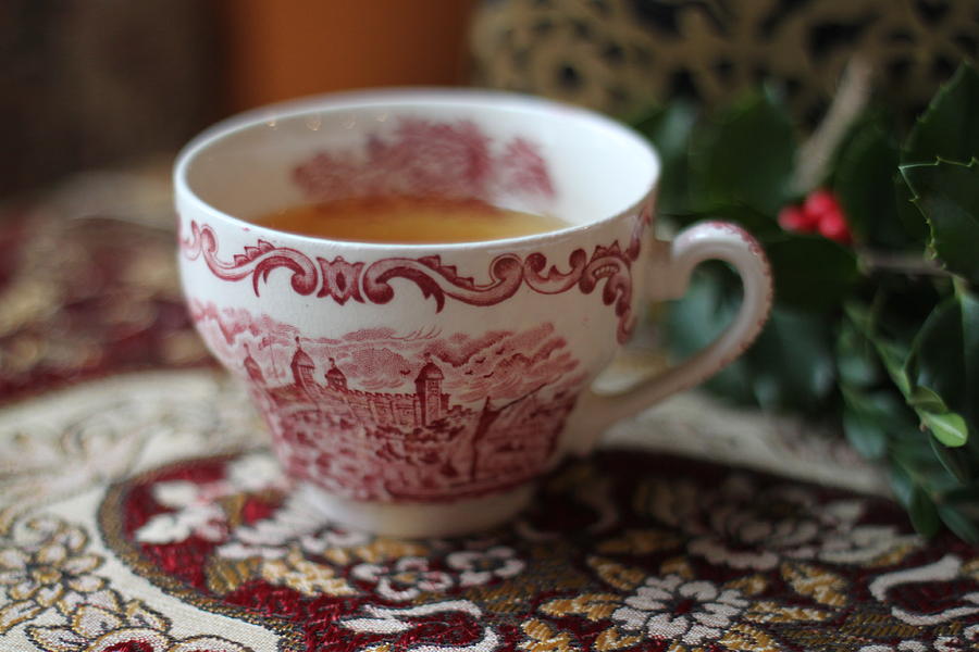Christmas Photograph - Castles and Tea by Sherry Hahn