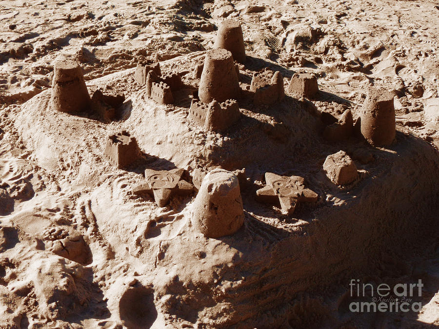 Castles Made Of Sand Photograph by Xueling Zou