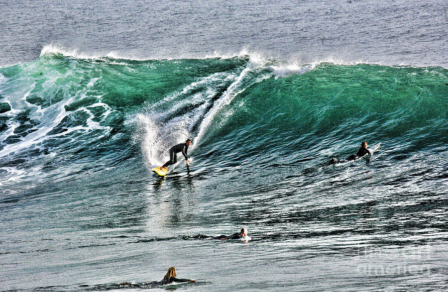 Catch a Wave IV Photograph by Chuck Kuhn