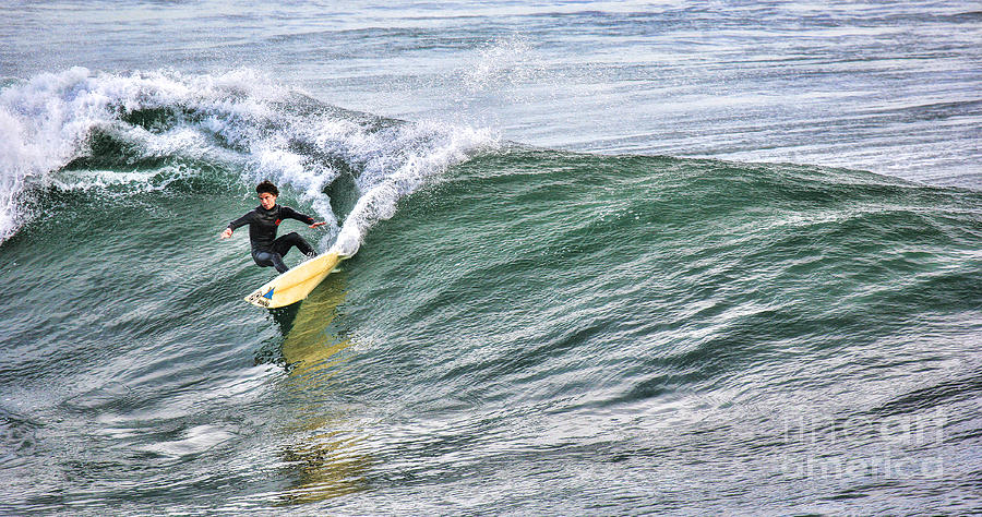Catch a Wave VI Photograph by Chuck Kuhn