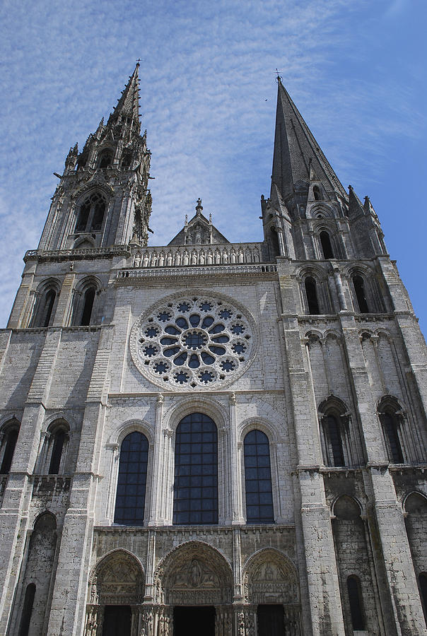 Cathedral at Chartres Photograph by Eric Tressler