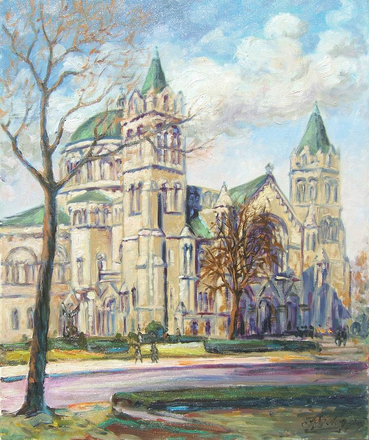 Cathedral Basilica St.Louis Painting by Irek Szelag