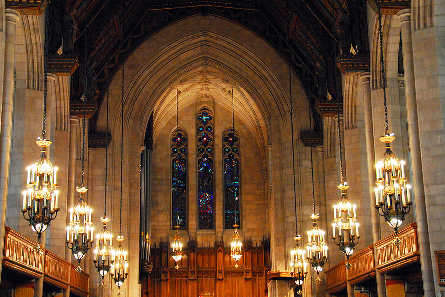 Cathedral in Chicago Photograph by Lynn Bauer