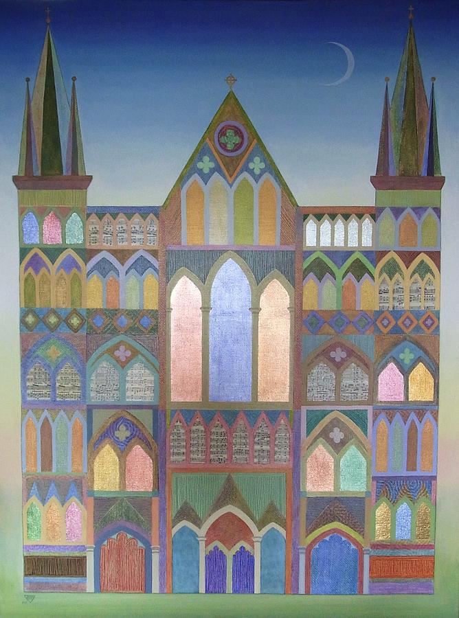 Cathedral Painting by Jennifer Baird Cathedral Painting by Jennifer Baird