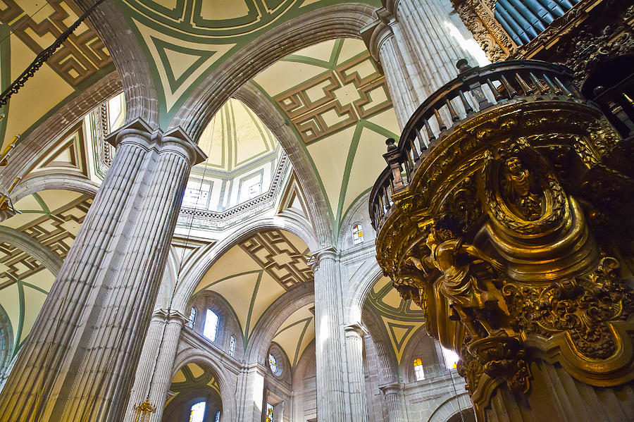 Cathedral Metropolitan interior1 Photograph by John Bartosik