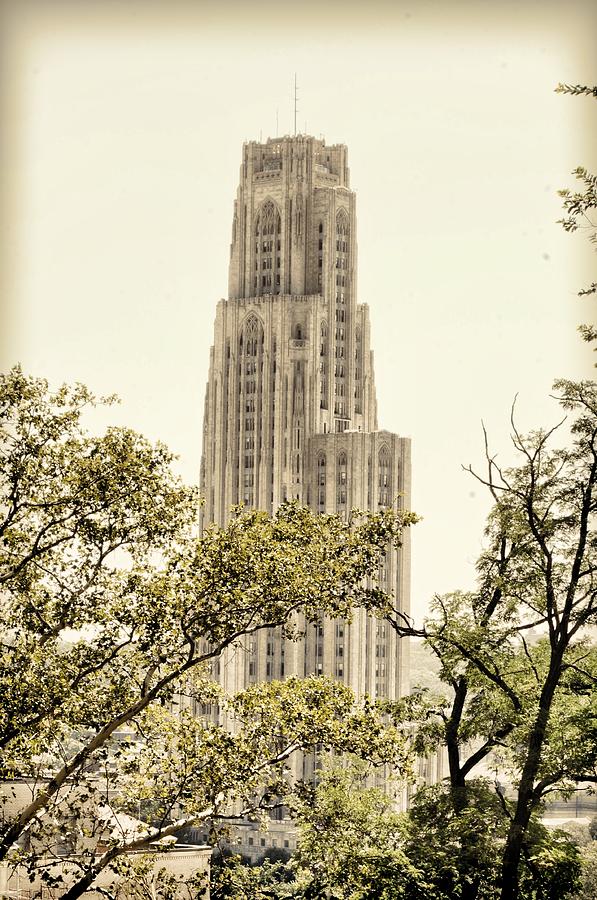 Cathedral Of Learning Photograph - Cathedral of Learning Pittsburgh by Juanita L Ruffner