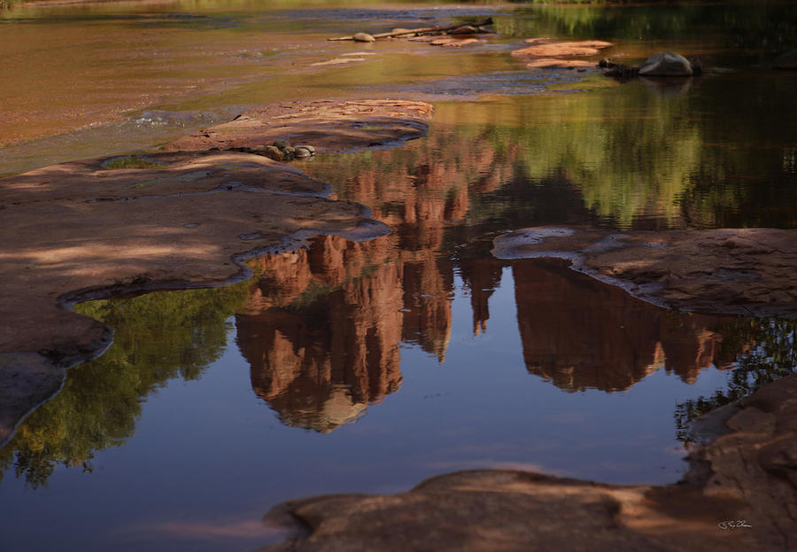 Landscape Photograph - Cathedral Reflection by Skip Thomas