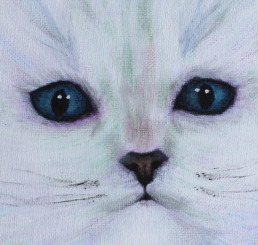 Cats Eyes Painting by Kume Bryant