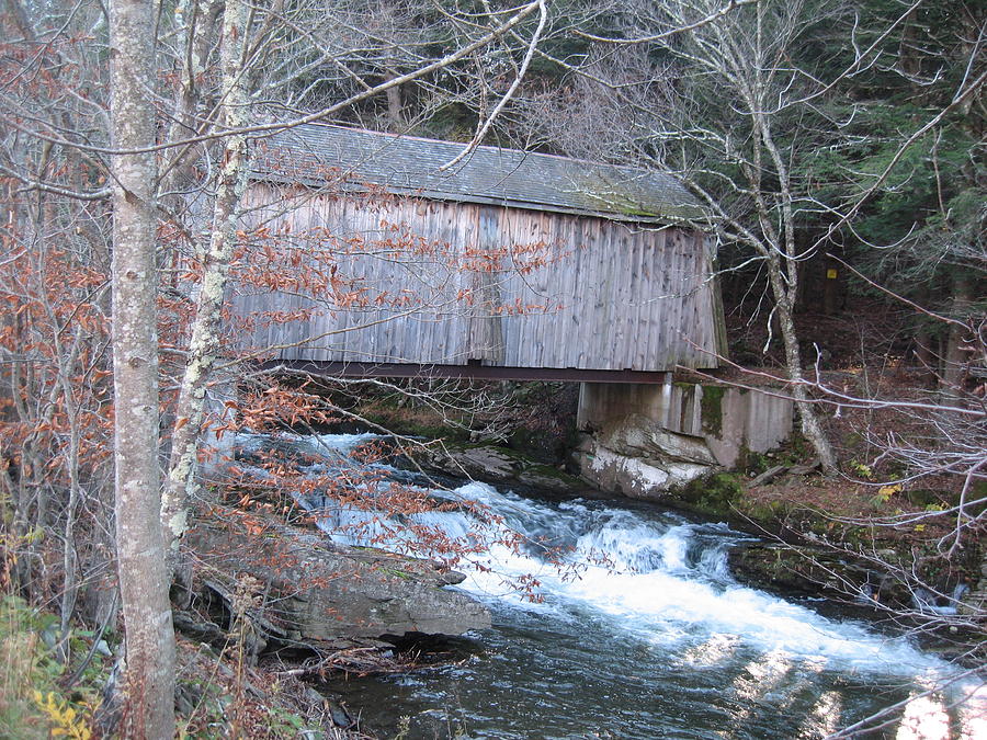 Catskill Covered Bridge Photograph by Kathryn Barry