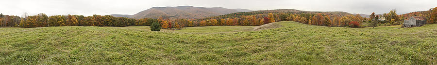 Catskill Mountains Farm Panorama Photograph by Gregory Scott