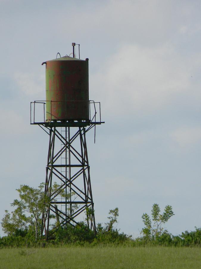 Cattle Ranch Water Tower Photograph by Warren Thompson Fine Art America