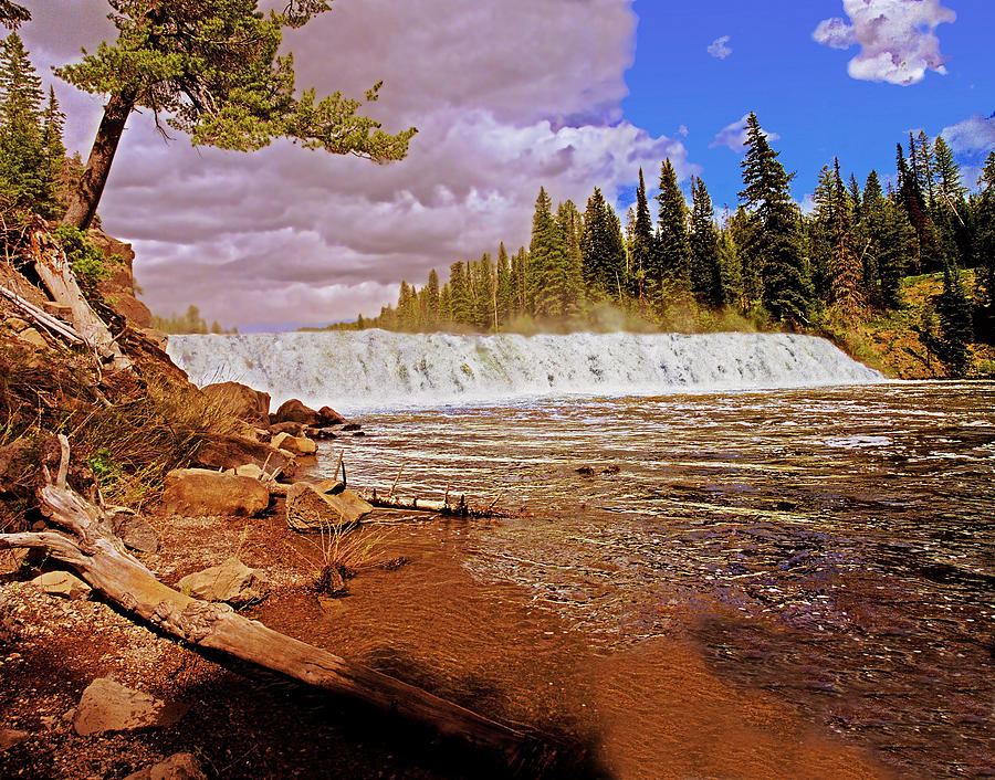 Yellowstone National Park Photograph - Cave Falls by Rich Walter