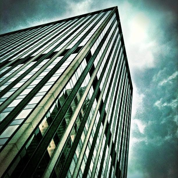 Architecture Photograph - #ccpi #nyc #building #architecture by Christopher Campbell