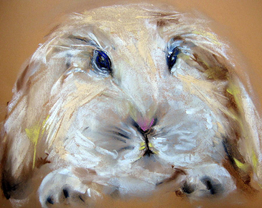 CE Bunny Painting by Cheryl Ehlers