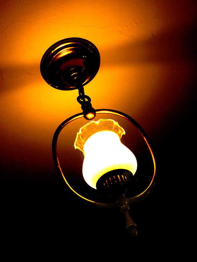 Ceiling Lamp Photograph by Katherine Huck Fernie Howard