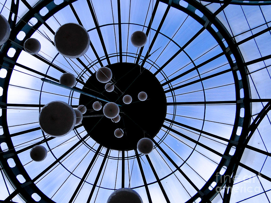 Ball Photograph - Ceiling Of Justice by Al Bourassa