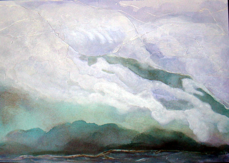 Celtic Mist Painting by Celeste Friesen