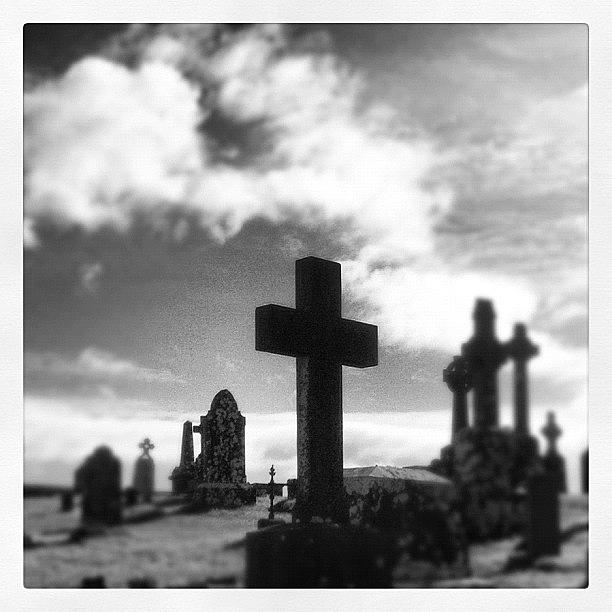 Castle Photograph - #cemetery #cashel #castle #ireland by Mario Espinoza