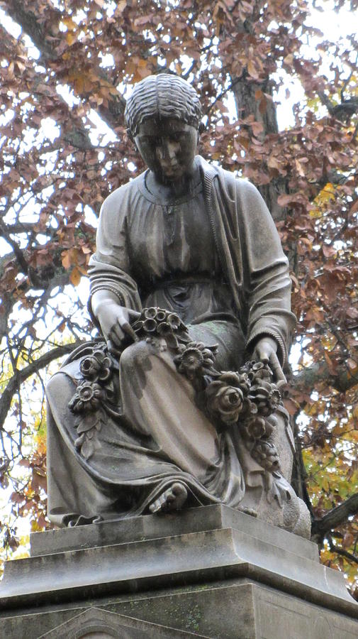 Cemetery Statue 4 Photograph by Anita Burgermeister