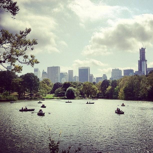 New York City Photograph - Central Park Was A Beautiful Place! #nyc by Jen Hernandez