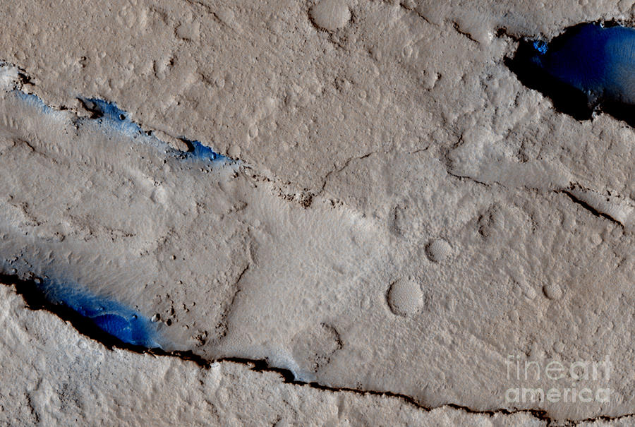 Cerberus Fossae, Mars Photograph by Nasa