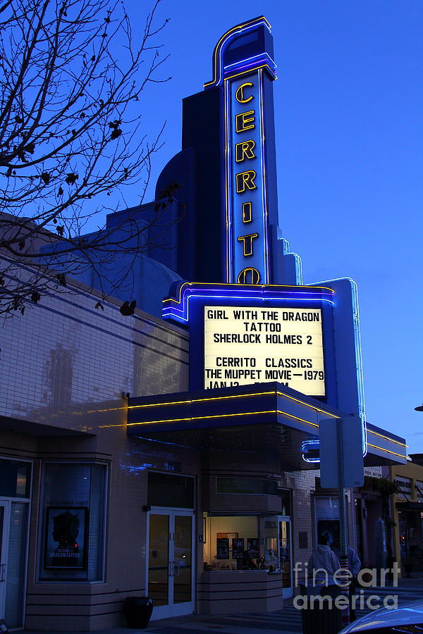 Cerrito Theater in El Cerrito California . 7D11035 Photograph by Wingsdomain Art and Photography