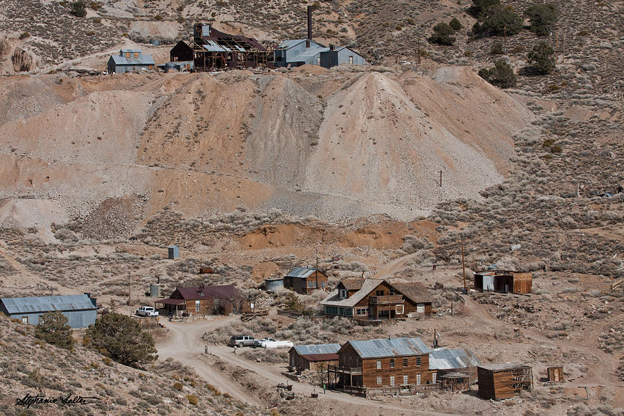 Cerro Gordo Mining Camp, CA Photograph by Stephanie Salter