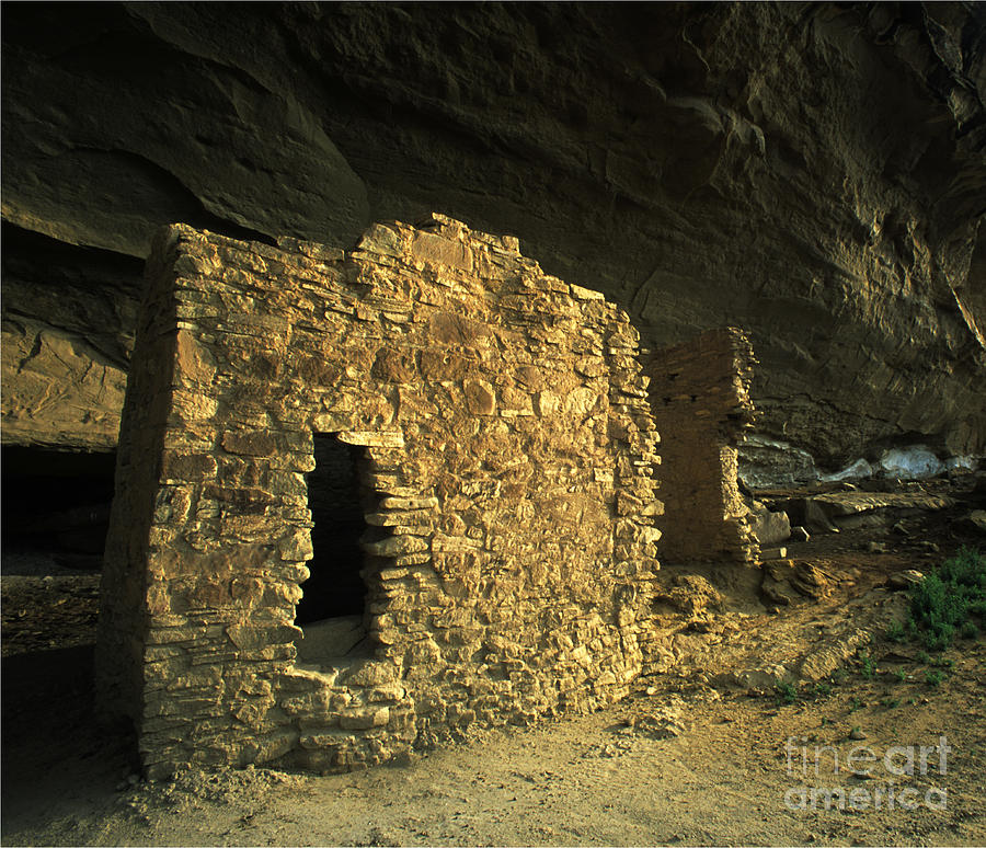 Architecture Photograph - Chaco Canyon Treasure by Bob Christopher