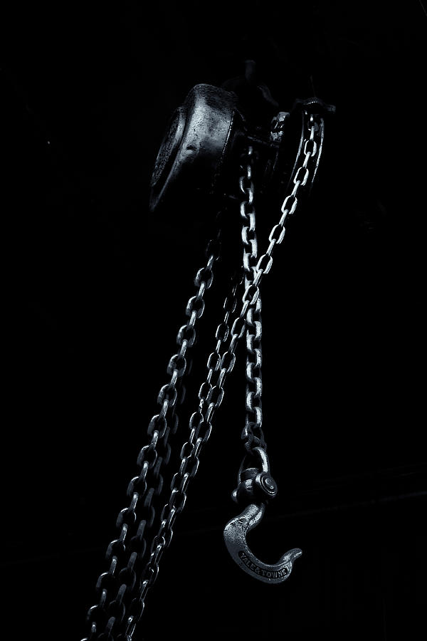 Chain and Hook Photograph by Tom Singleton