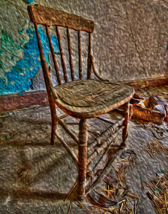 Chair Digital Art by Prince Andre Faubert