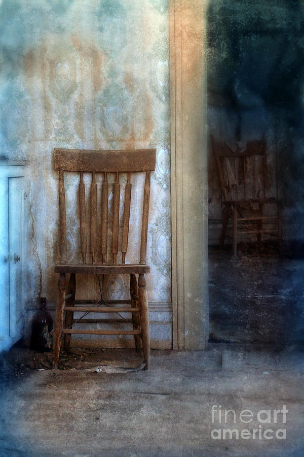 Chairs in Rundown House Photograph by Jill Battaglia - Fine Art America