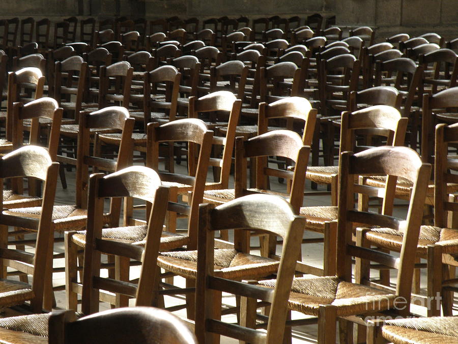 Chairs Waiting Photograph by Lainie Wrightson