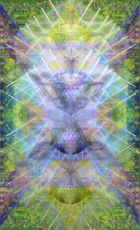 Garden Digital Art - Chalicell Trees Of Light Over Garden Green by Christopher Pringer Garden Digital Art - Chalicell Trees Of Light Over Garden Green by Christopher Pringer