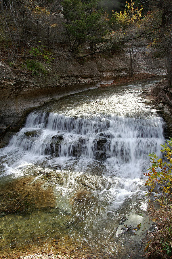 Waterfall Photograph - Chalk Ridge Falls by Bill Morgenstern