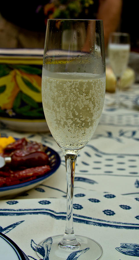 Champagne Photograph by Jean Noren