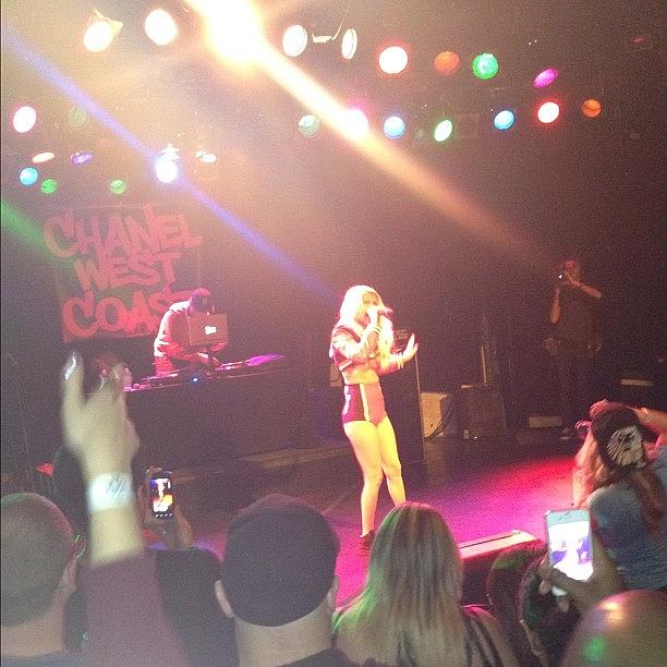 @chanelwestcoast And @djskee Killed It Photograph by Gabby Oglesby