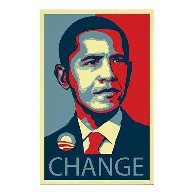 Change Mixed Media by Shepard Fairey