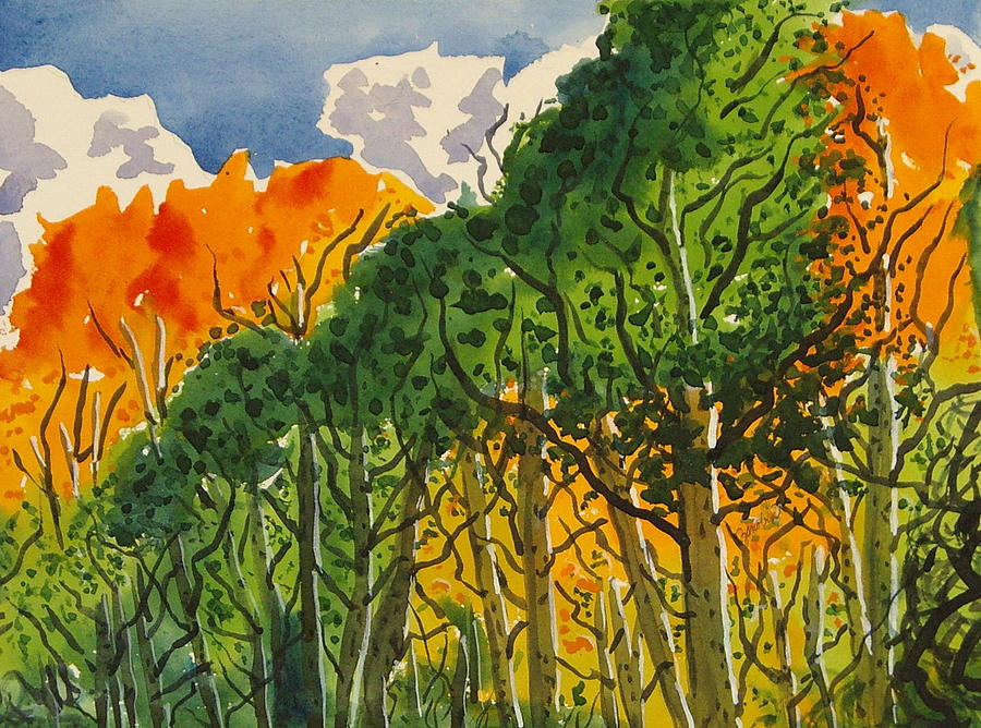 Changing Colors Painting by Zanobia Shalks Fine Art America