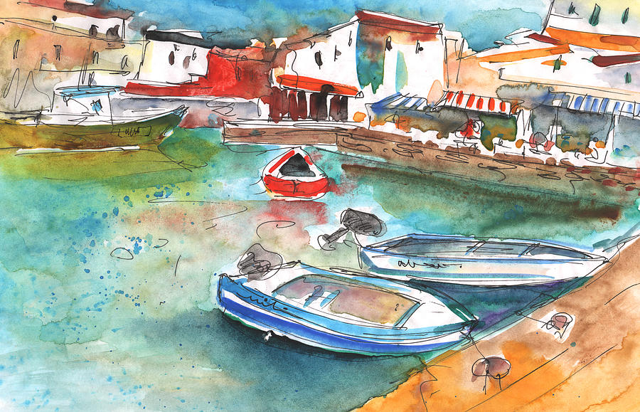 Chania 01 Painting by Miki De Goodaboom