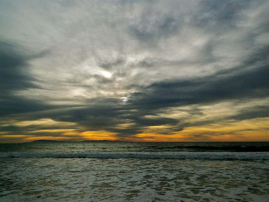 Channel Islands Sunset Photograph by Liz Vernand