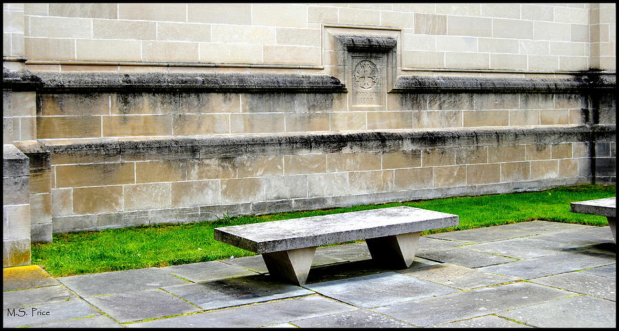 Chapel Bench Photograph by Marysue Ryan