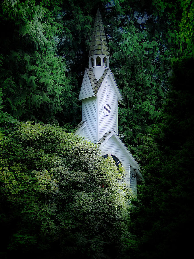 Chapel in the Woods Photograph by Blair Wainman