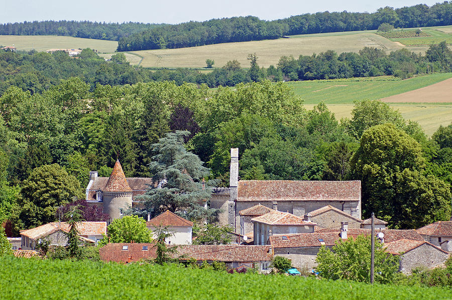 Charente village Photograph by Rod Jones