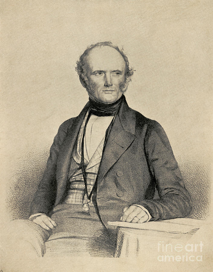 Charles Lyell, Scottish Geologist Photograph by Science Source