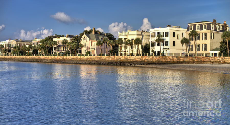 Charleston Battery Row South Carolina by Dustin K Ryan