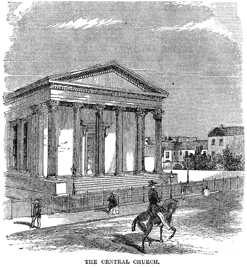 Charleston: Church, 1857 Photograph by Granger