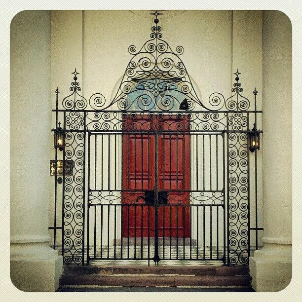 Gates Photograph - Charleston Church @wroughtiron #gates by Melissa Lutes