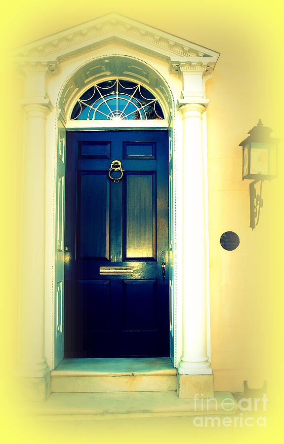 Charleston Door 4 Photograph by Susanne Van Hulst